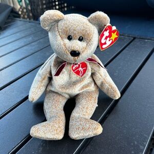 Ty Beanie Babies Brown Teddy Bear 1999 Signature